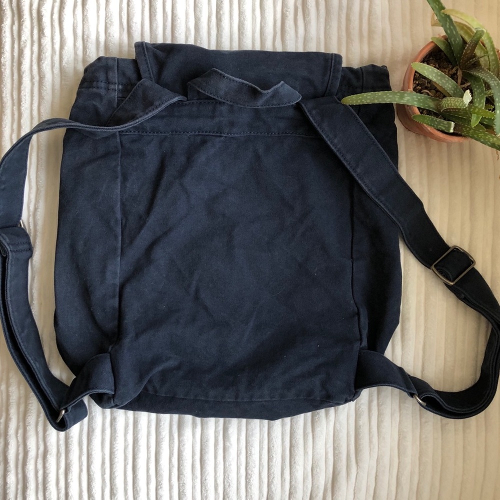 Navy Blue Backpack - Picture 4 of 5